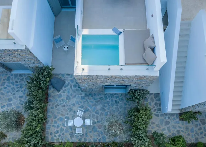 Dom wakacyjny Citadela Paros Molos - Beachfront Maisonette With Plunge Pool Molos (Paros)