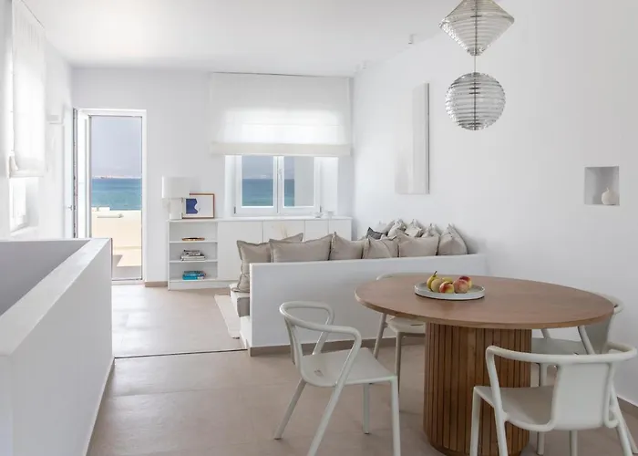 Feriehus Citadela Paros Molos - Beachfront Maisonette With Plunge Pool Molos (Paros)